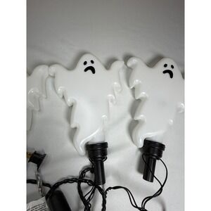 Spooky Moods Ghost Pathway Lights Set 3 LED CandleFlicker Halloween Yard NO BOX